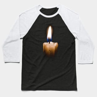 The Optimistic Candle Baseball T-Shirt